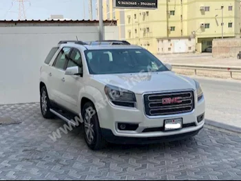 GMC  Acadia  SLT  2013  SUV  Automatic  6  124,300  RWD  White  Gasoline
