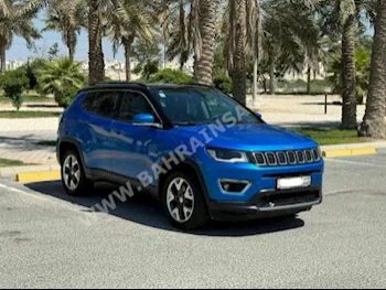 Jeep  Compass  2019  SUV  Automatic  4  43,200  4WD  Blue  Gasoline