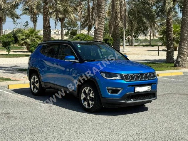 Jeep  Compass  2019  SUV  Automatic  4  43,200  4WD  Blue  Gasoline