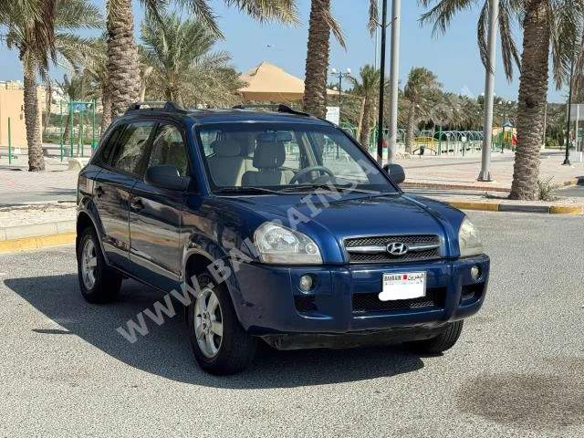 Hyundai  Tucson  2007  SUV  Automatic  4  143,150  FWD  Blue  Gasoline