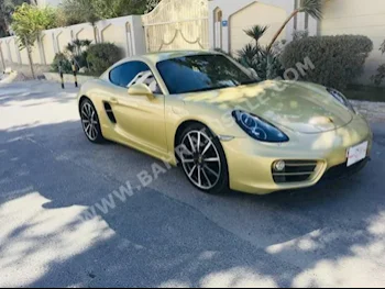 بورش  كايمان  2014  كوبيه \ سبورت  اتوماتك  6  100,000  دفع كلي مستمر  ذهبي  بنزين
