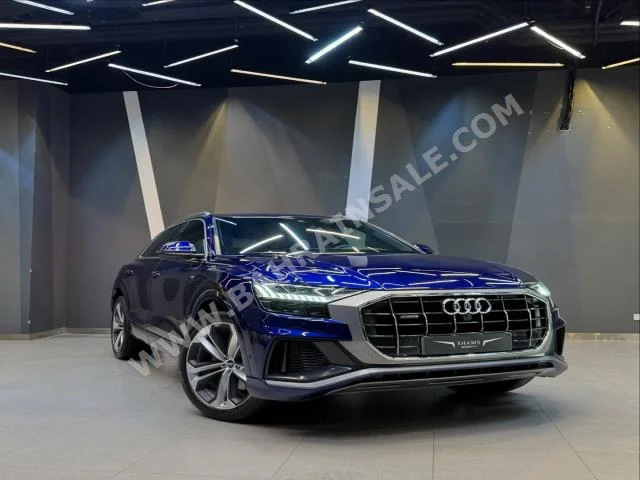 Audi  Q8  S Line  2020  SUV  Automatic  6  54,000  FWD  Blue  Gasoline