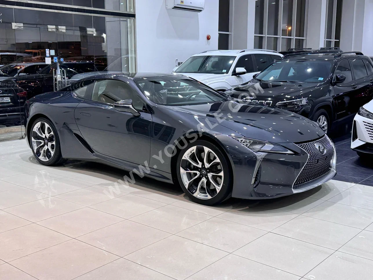 Lexus  LC  500  2017  Automatic  110,100 KM  8 Cylinder  Coupe / Sport  Gray