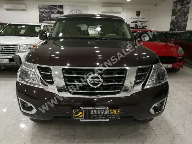 Nissan  Patrol  SE  2015  SUV  Automatic  8  39,000  4WD  Maroon  Gasoline