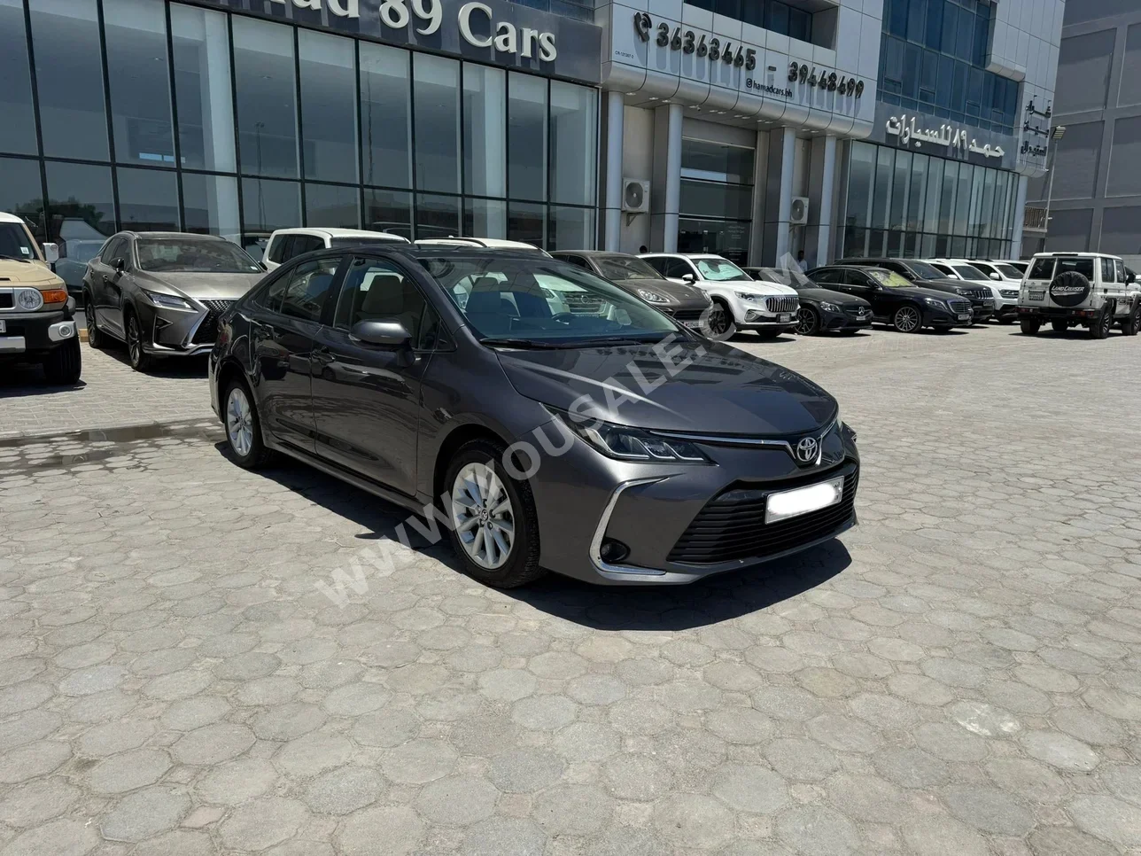 تويوتا  كورولا  اكس ال اي  2020  اتوماتك  75,950 كم  4 سلندر  سيدان  رمادي