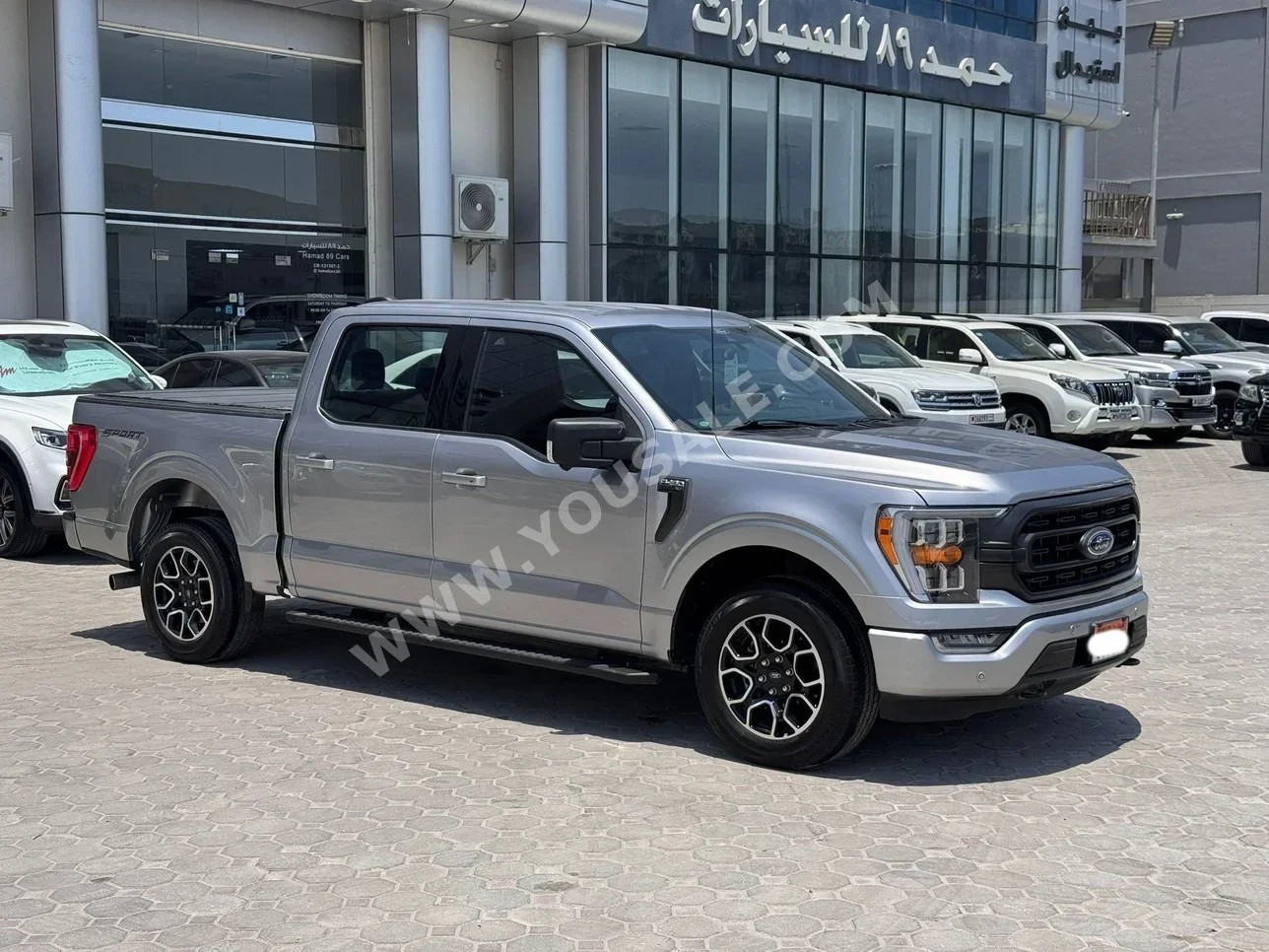 Ford  F  150  2021  Automatic  80,100 KM  6 Cylinder  Pick Up  Silver  With Warranty