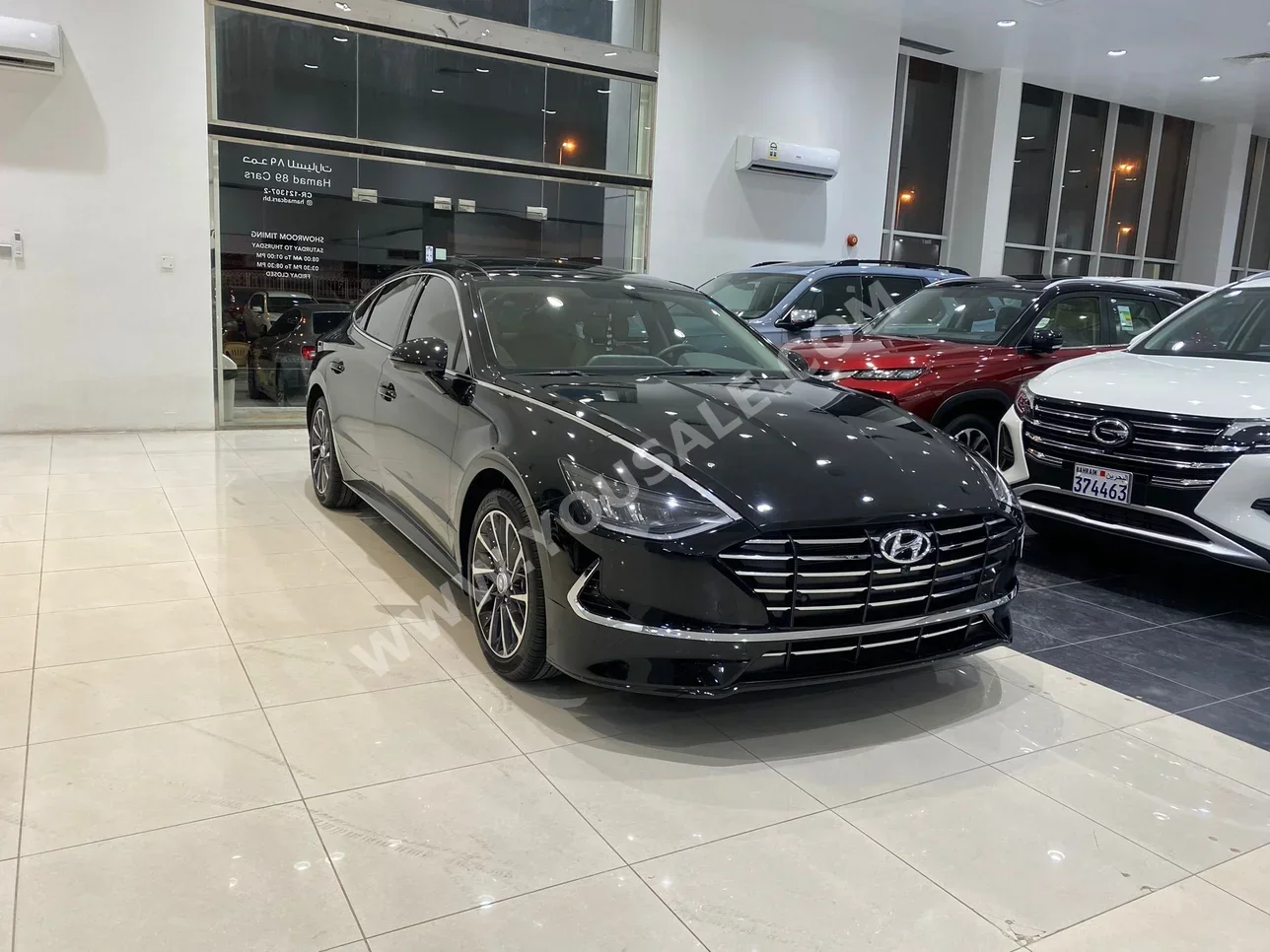 هيونداي  سوناتا  2023  اتوماتك  27,850 كم  4 سلندر  سيدان  أسود