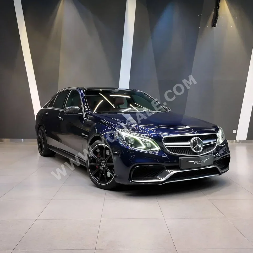 Mercedes-Benz  E-Class  63 AMG  2016  Automatic  53,000 KM  8 Cylinder  Sedan  Blue