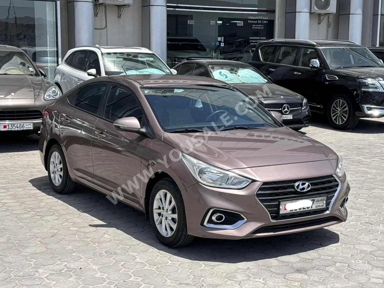 هيونداي  اكسنت  1.6  2019  اتوماتك  70,100 كم  4 سلندر  سيدان  بني