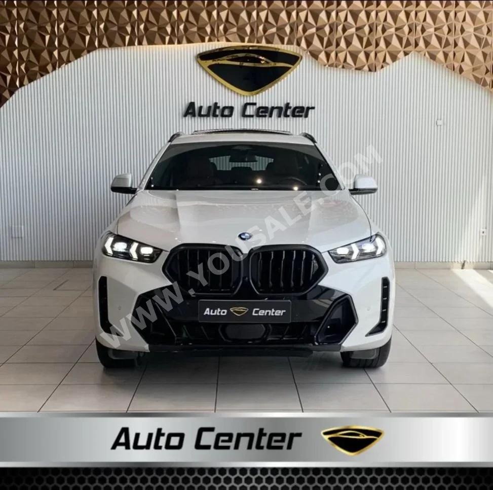 BMW  X-Series  6 M  2024  Automatic  9,000 KM  6 Cylinder  SUV  White  With Warranty