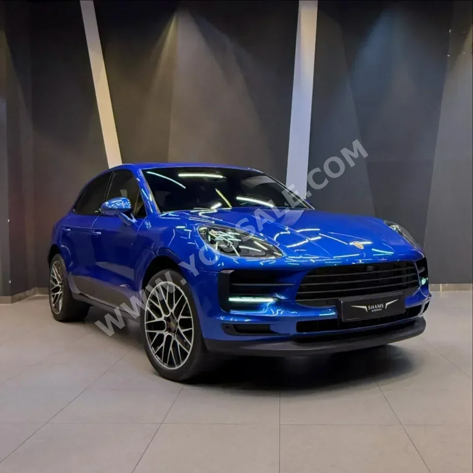Porsche  Macan  2019  Automatic  43,000 KM  4 Cylinder  SUV  Blue
