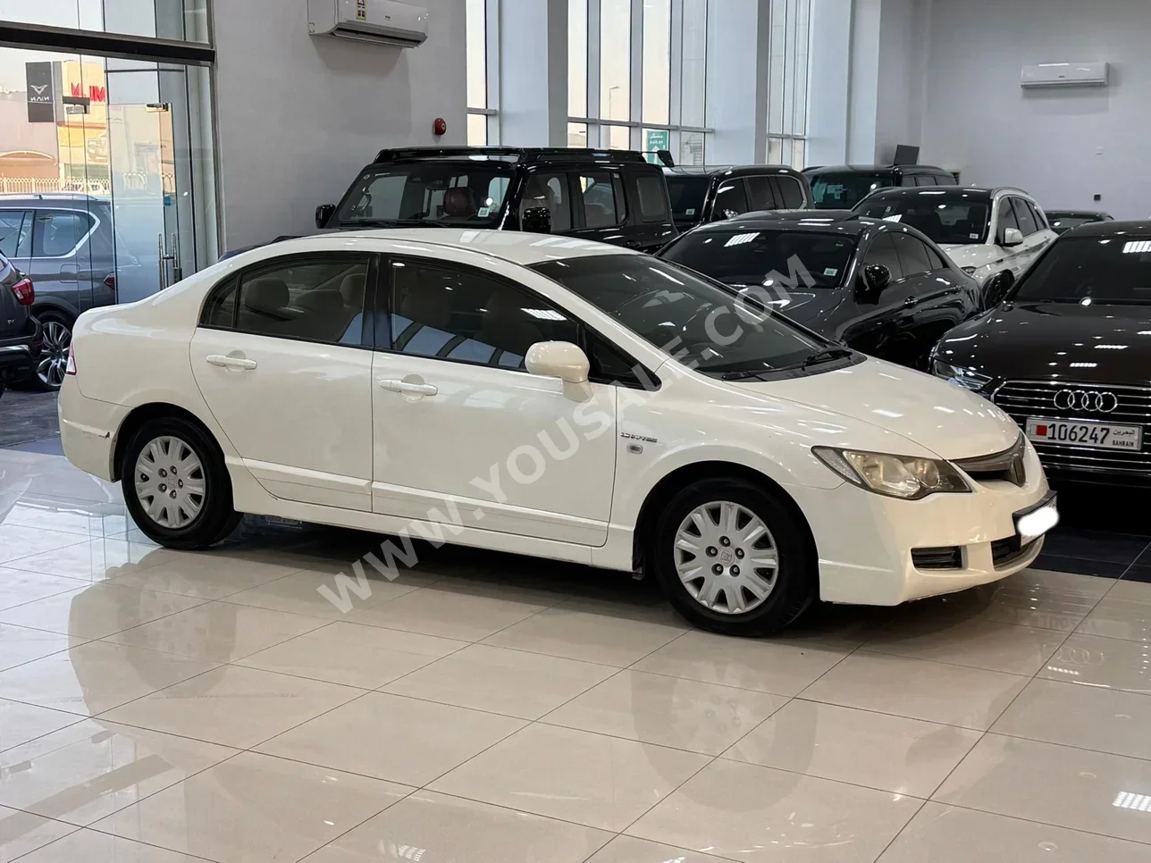 Honda  Civic  LXI  2006  Automatic  101,550 KM  4 Cylinder  Sedan  White