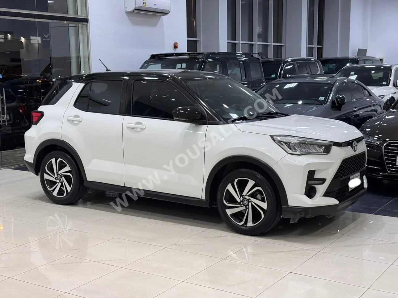 Toyota  RAZIE  2022  Automatic  49,500 KM  3 Cylinder  Hatchback  White