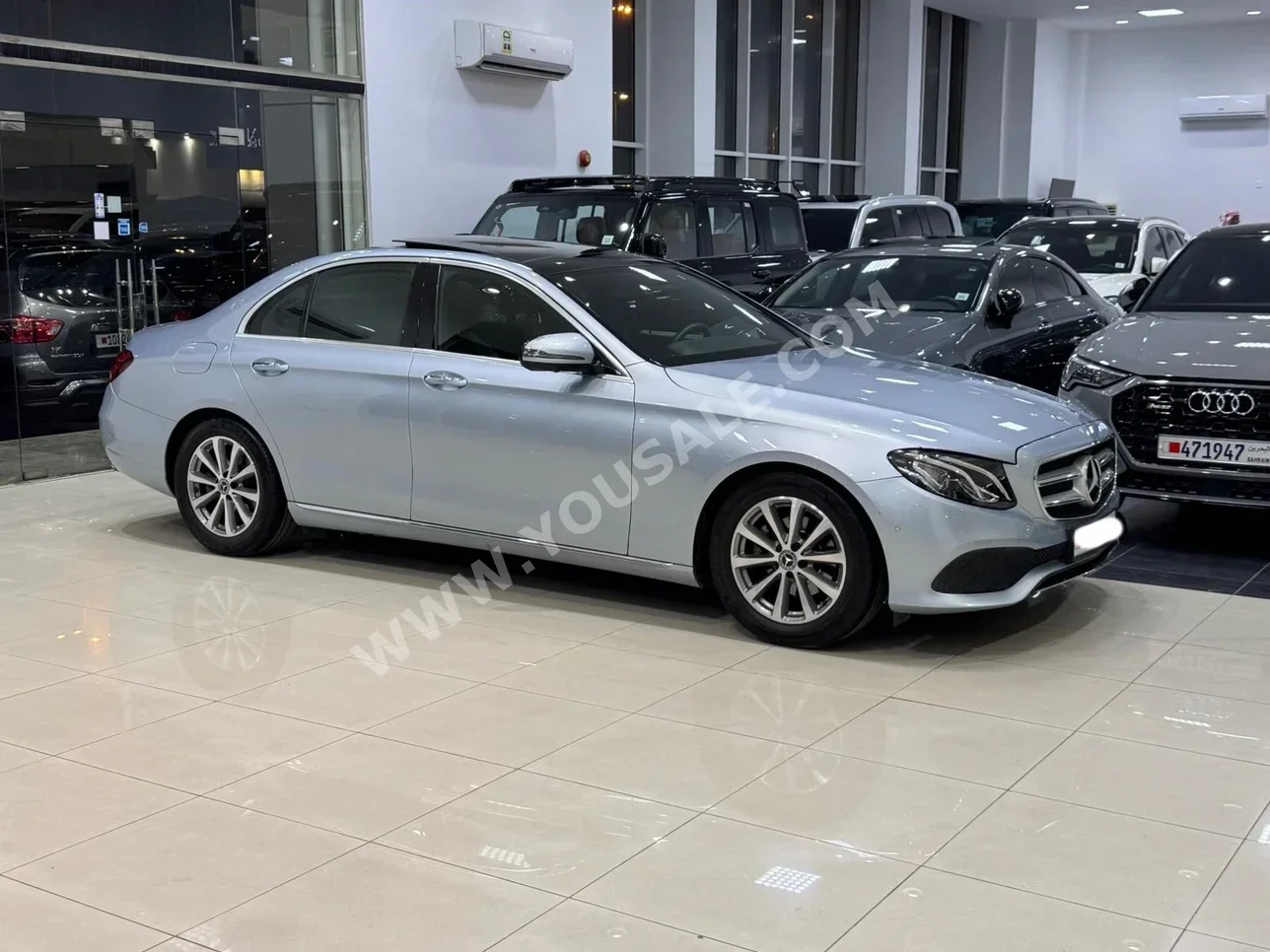 Mercedes-Benz  E-Class  200  2018  Automatic  77,600 KM  4 Cylinder  Sedan  Silver