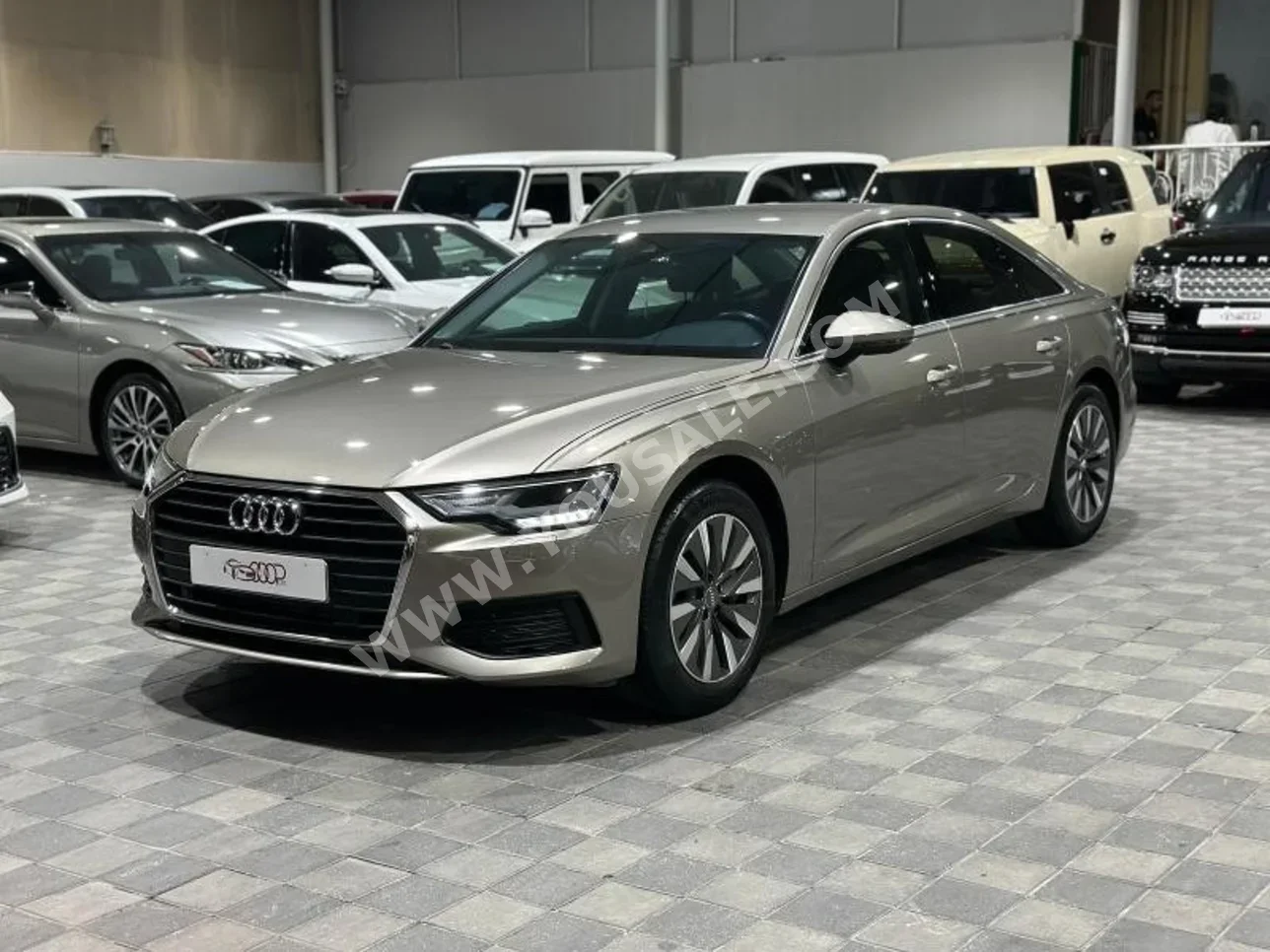 Audi  A6  2020  Automatic  60,000 KM  6 Cylinder  Sedan  Gray Metallic