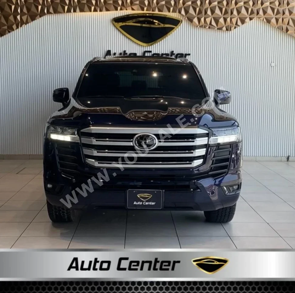 Toyota  Land Cruiser  GXR  2023  Automatic  50,000 KM  6 Cylinder  SUV  Blue  With Warranty