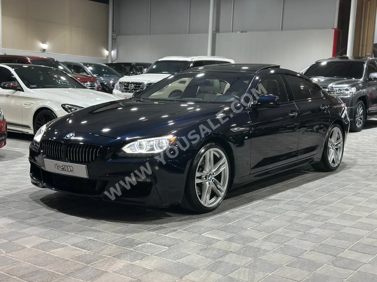 بي ام دبليو  الفئة - السادسة  640i  2015  اتوماتك  165,000 كم  6 سلندر  سيدان  ازرق