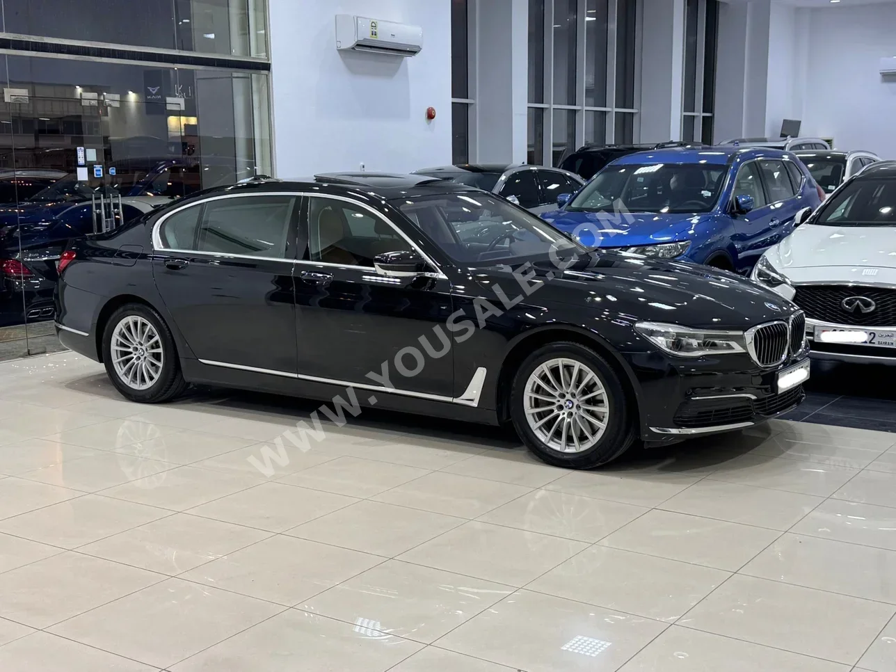 بي ام دبليو  الفئة - السابعة  750 Li  2017  اتوماتك  83,650 كم  8 سلندر  سيدان  أسود