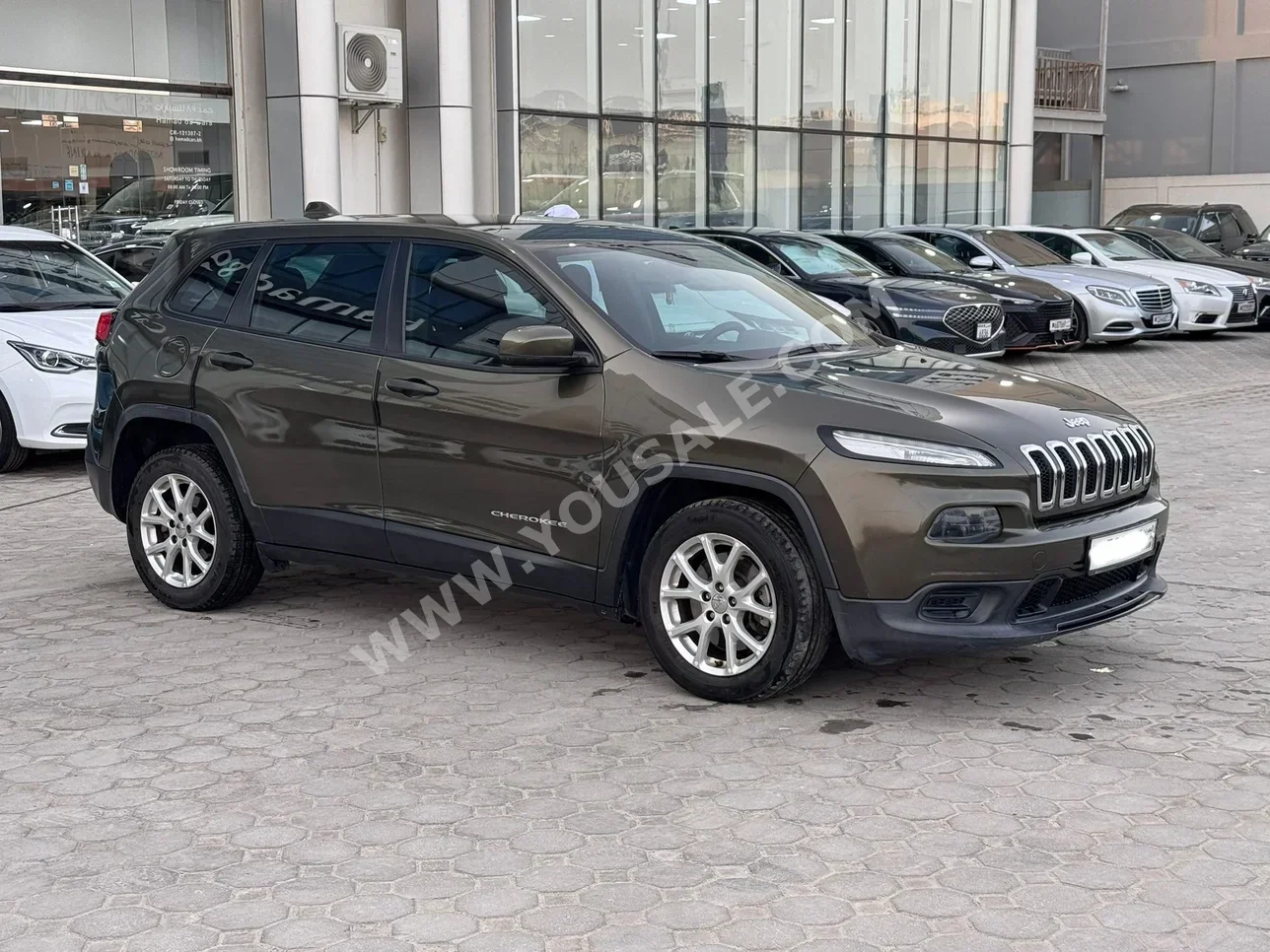 Jeep  Cherokee  Sport  2015  Automatic  107,250 KM  4 Cylinder  SUV  Green