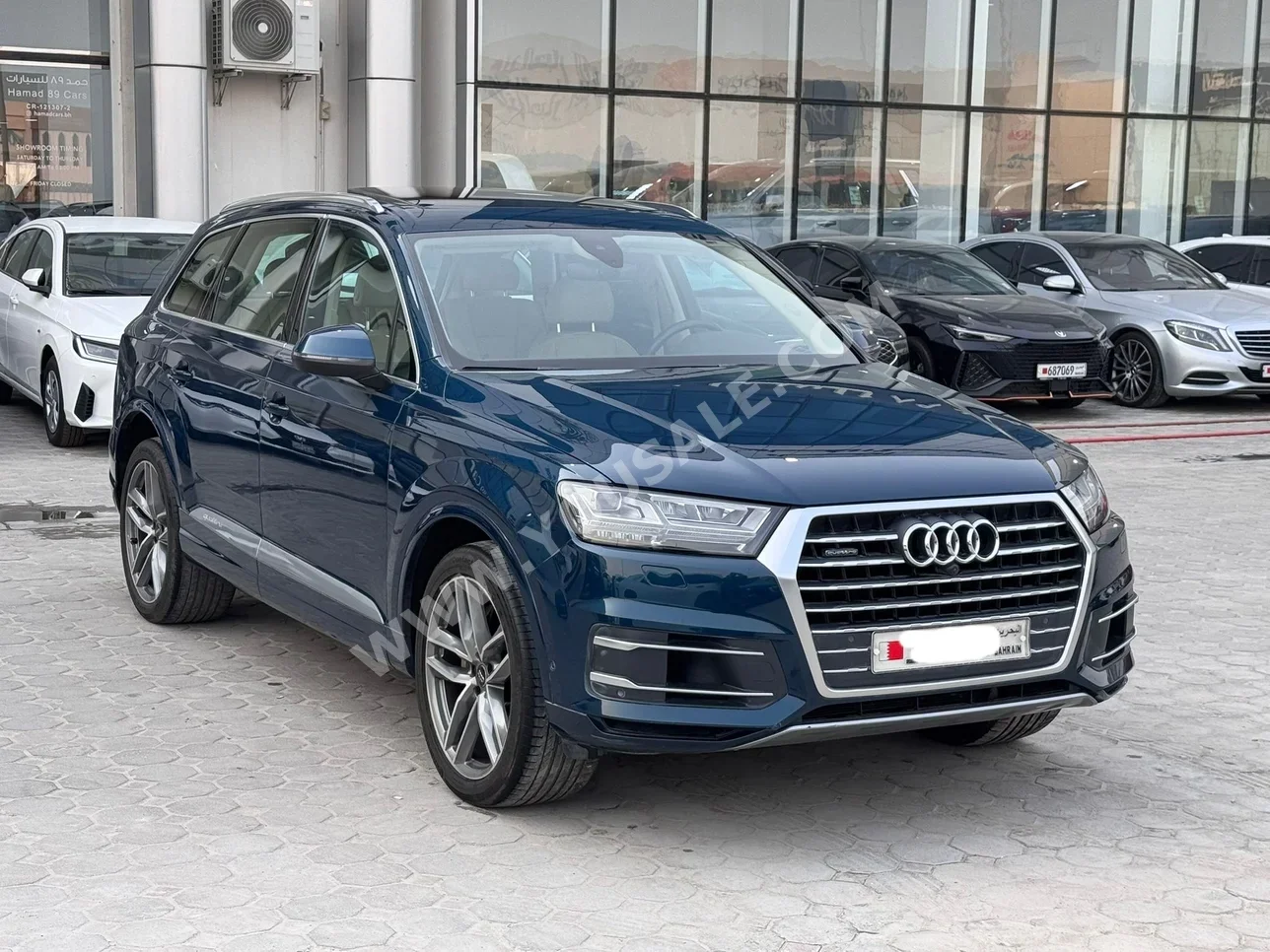 Audi  Q7  3.0  2019  Automatic  111,100 KM  6 Cylinder  SUV  Blue