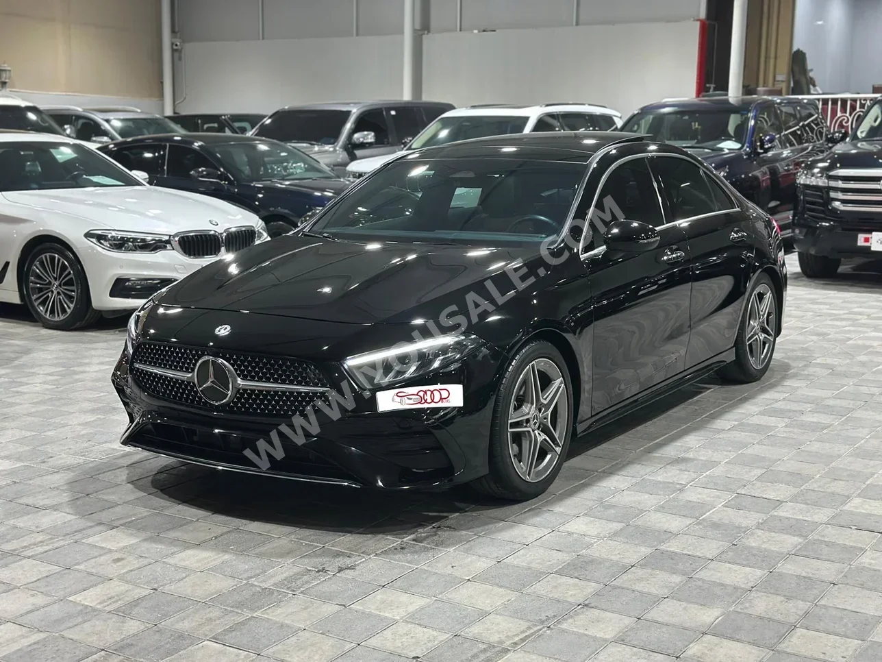 Mercedes-Benz  A-Class  250  2024  Automatic  12,000 KM  4 Cylinder  Sedan  Black  With Warranty