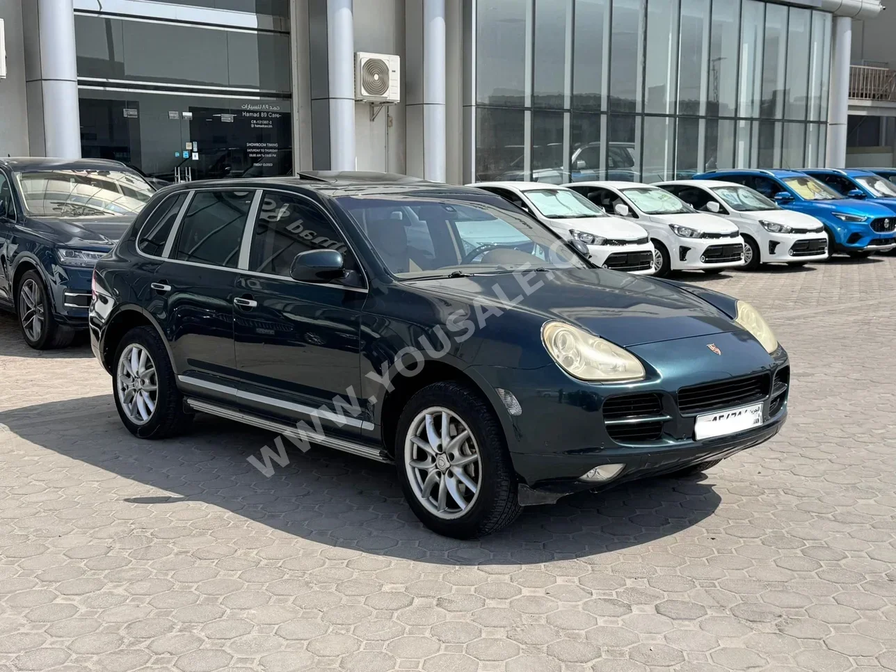 Porsche  Cayenne  S  2005  Automatic  216,450 KM  8 Cylinder  SUV  Green