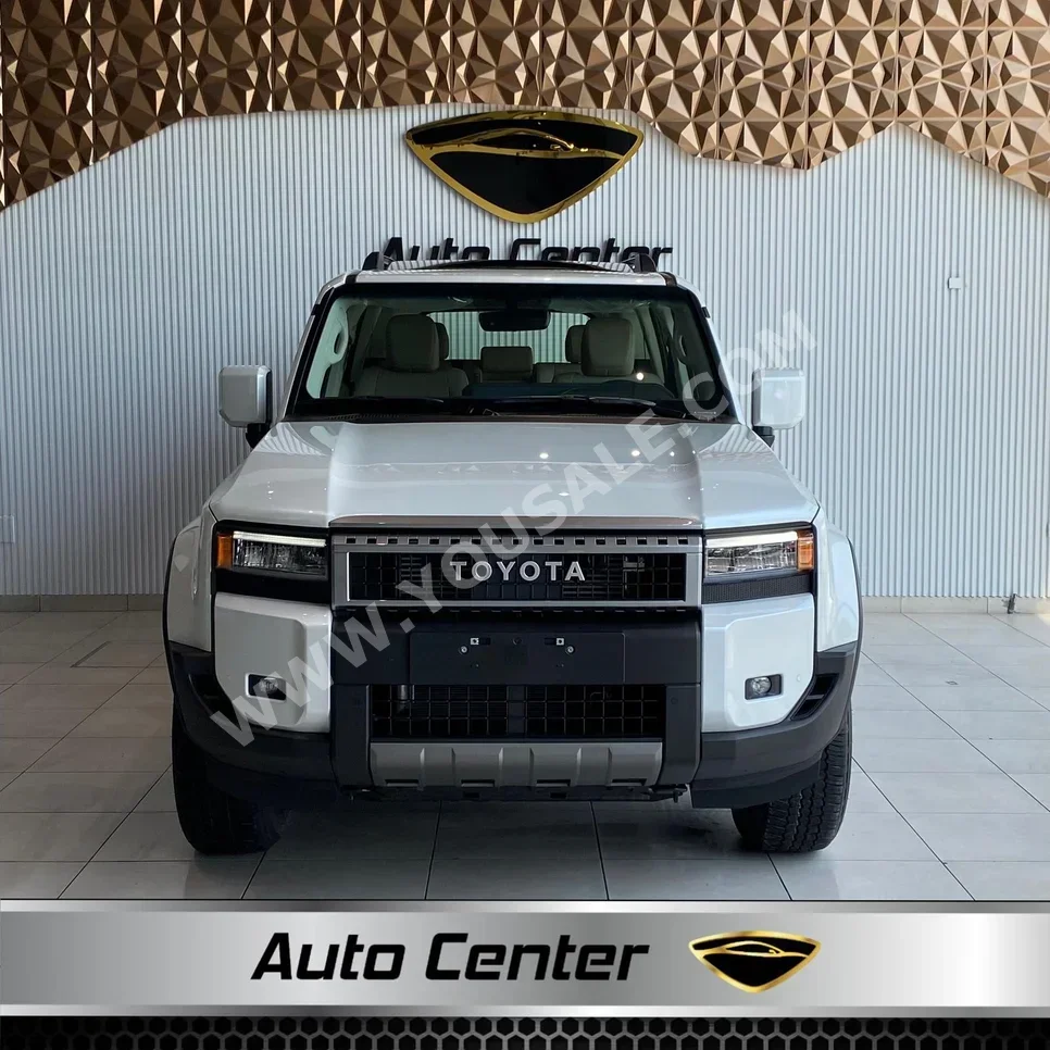 Toyota  Prado  2025  Automatic  0 KM  4 Cylinder  SUV  White  With Warranty
