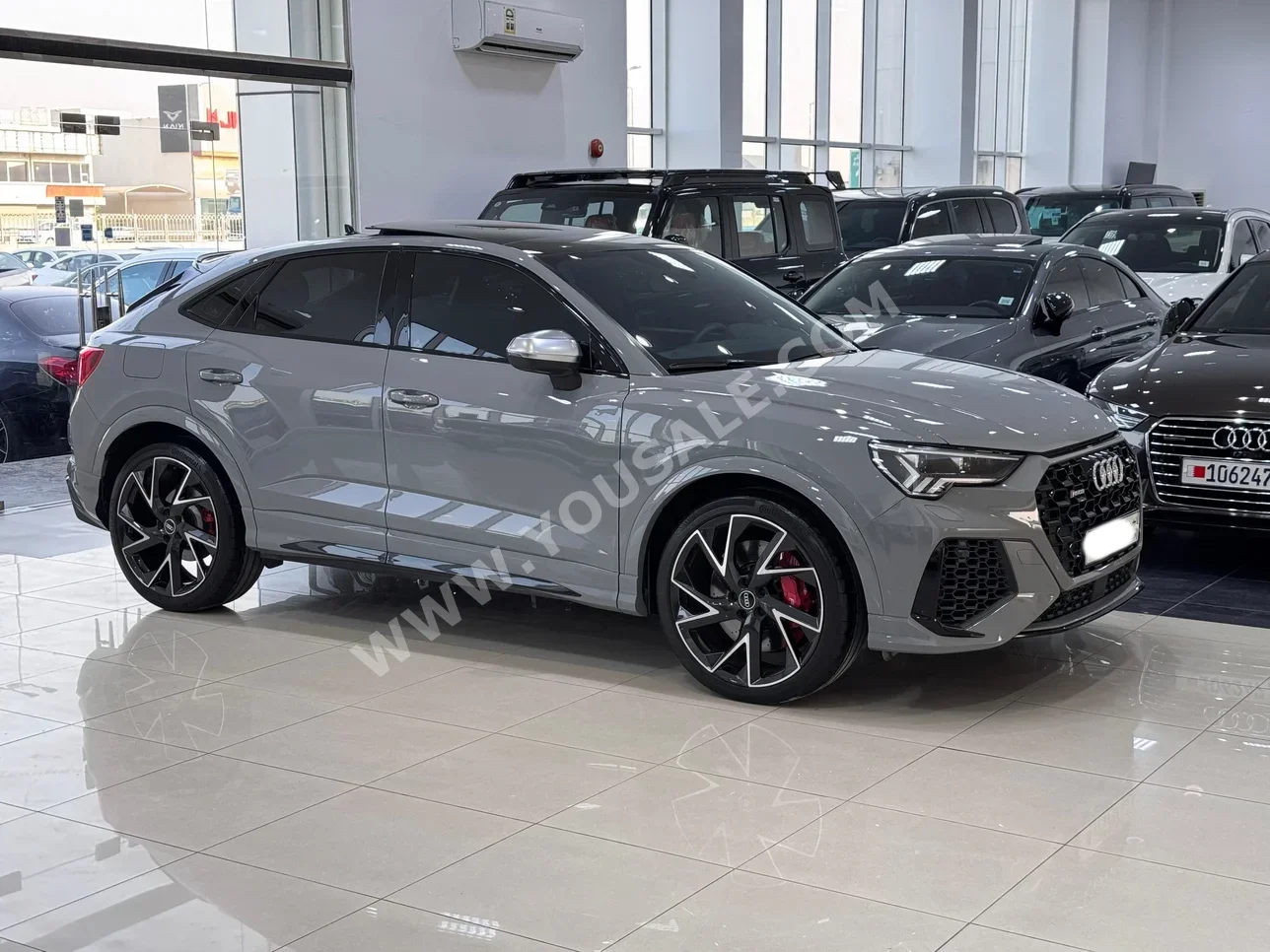Audi  Q3  2021  Automatic  28,450 KM  5 Cylinder  SUV  Gray  With Warranty