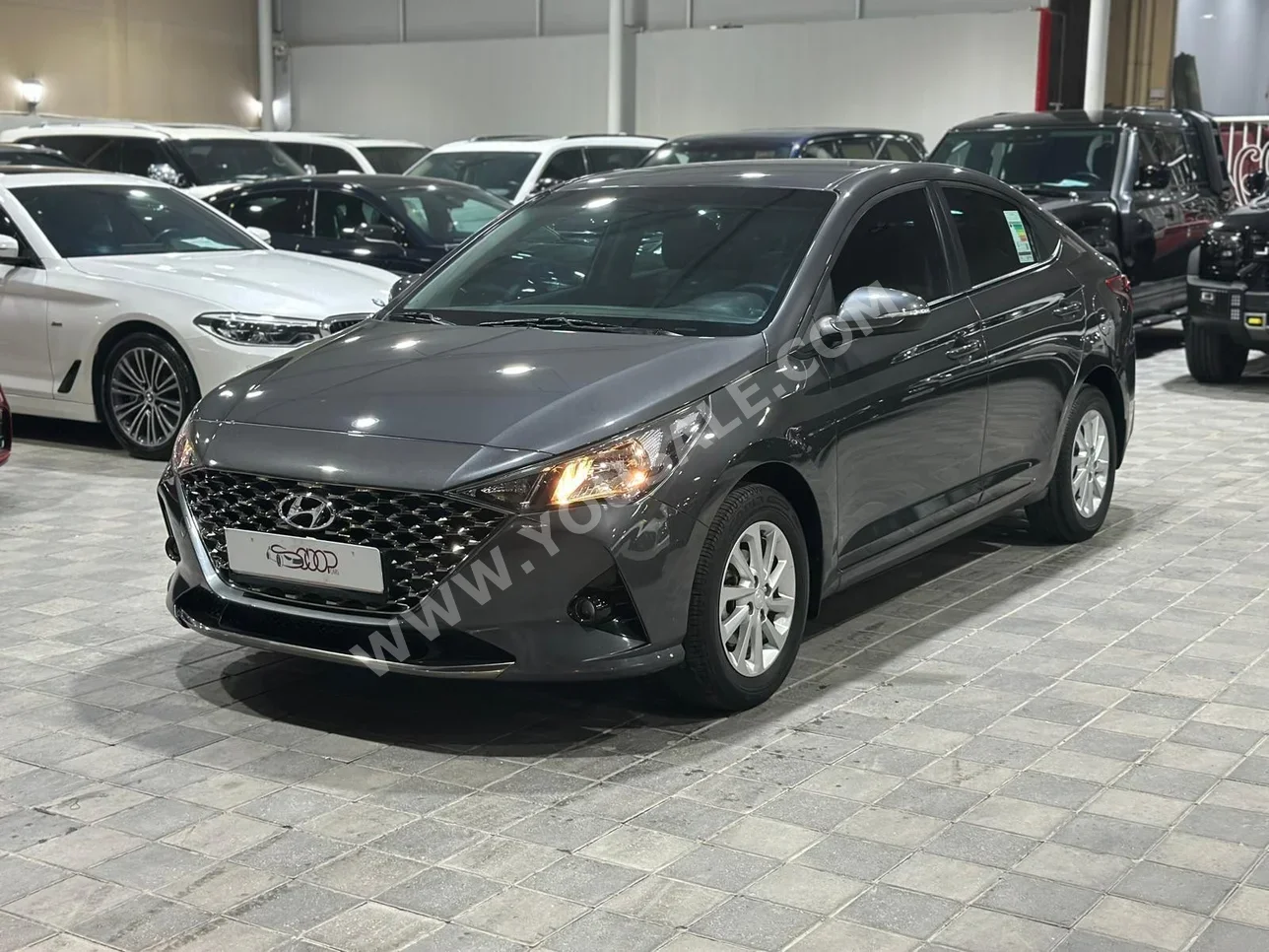 Hyundai  Accent  1.6  2023  Automatic  60,000 KM  4 Cylinder  Sedan  Gray