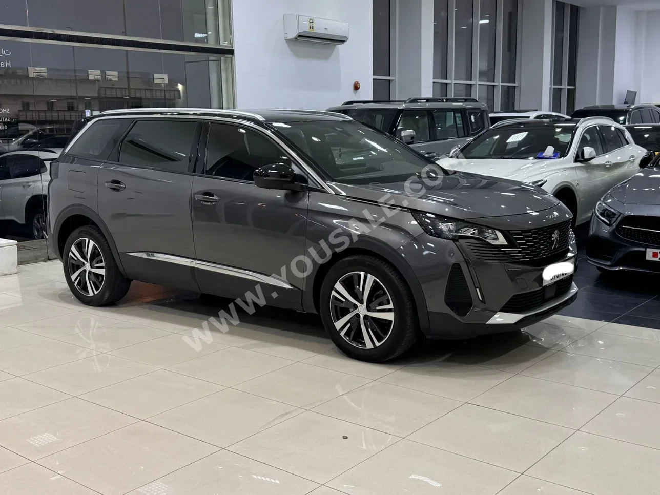 Peugeot  5008  2024  Automatic  15,500 KM  4 Cylinder  SUV  Gray  With Warranty
