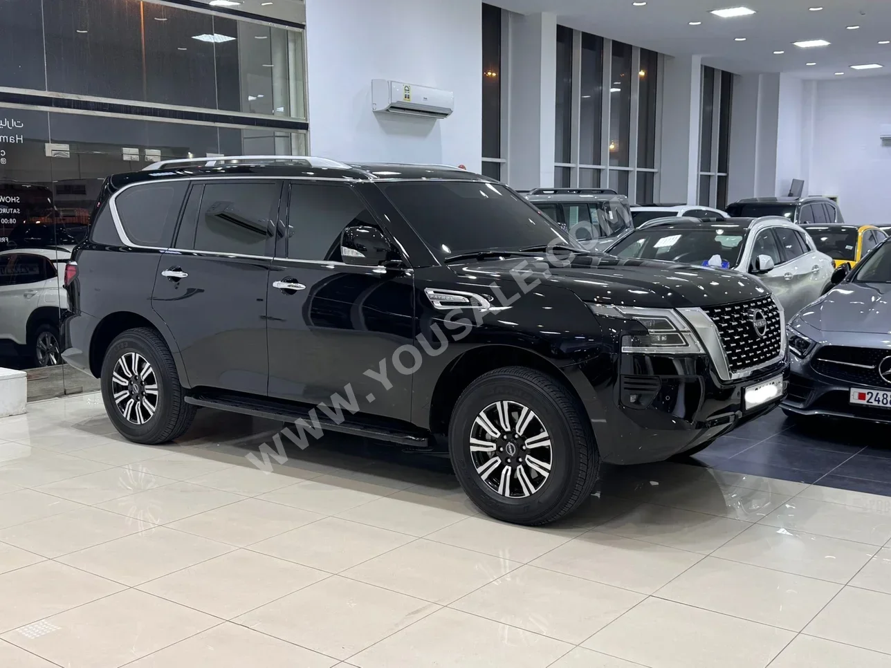 Nissan  Patrol  SE  2024  Automatic  25,000 KM  6 Cylinder  SUV  Black  With Warranty