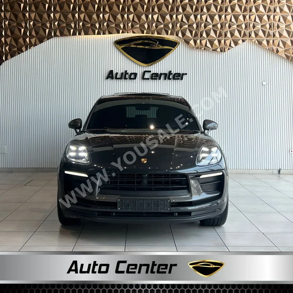 Porsche Macan Turbo 2024 Automatic 14,000 KM 4 Cylinder SUV Gray With Warranty
