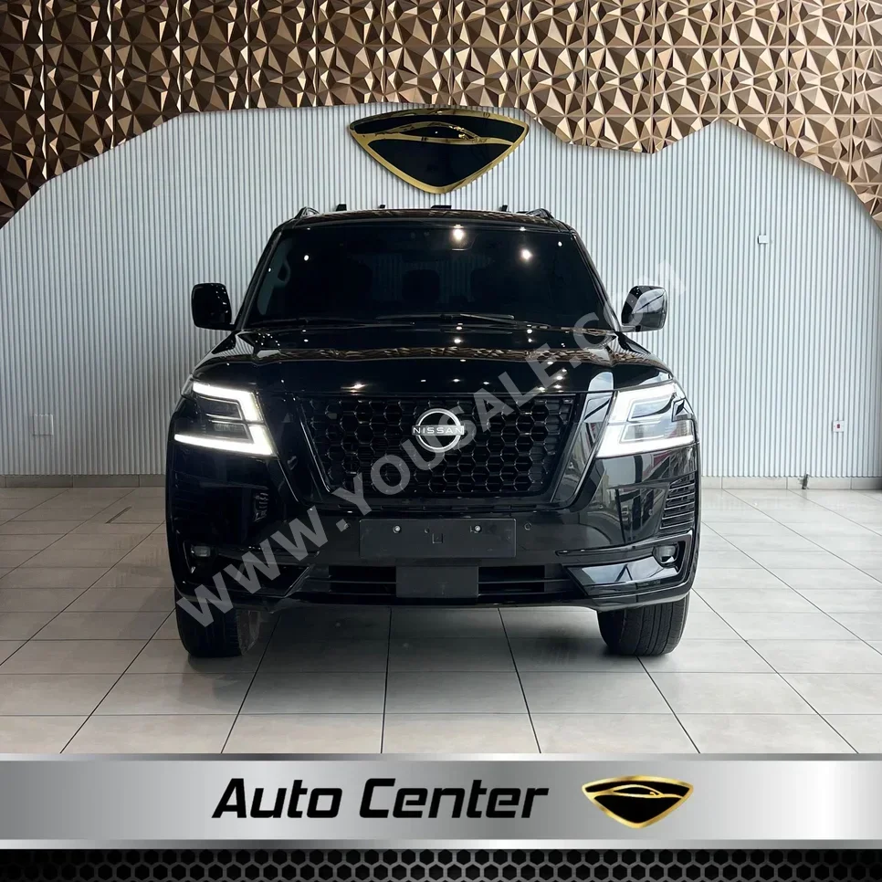 Nissan  Patrol  XE  2024  Automatic  50,000 KM  6 Cylinder  SUV  Black  With Warranty