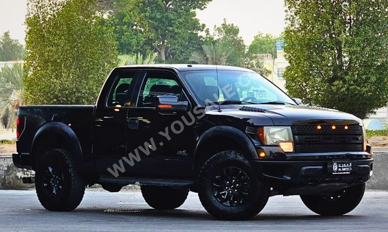 فورد رابتر أس في تي 2012 اتوماتك 195,000 كم 8 سلندر بيكب أسود