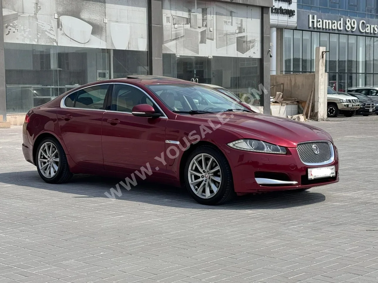 جاكوار  اكس اف  2014  اتوماتك  198,300 كم  4 سلندر  سيدان  أحمر