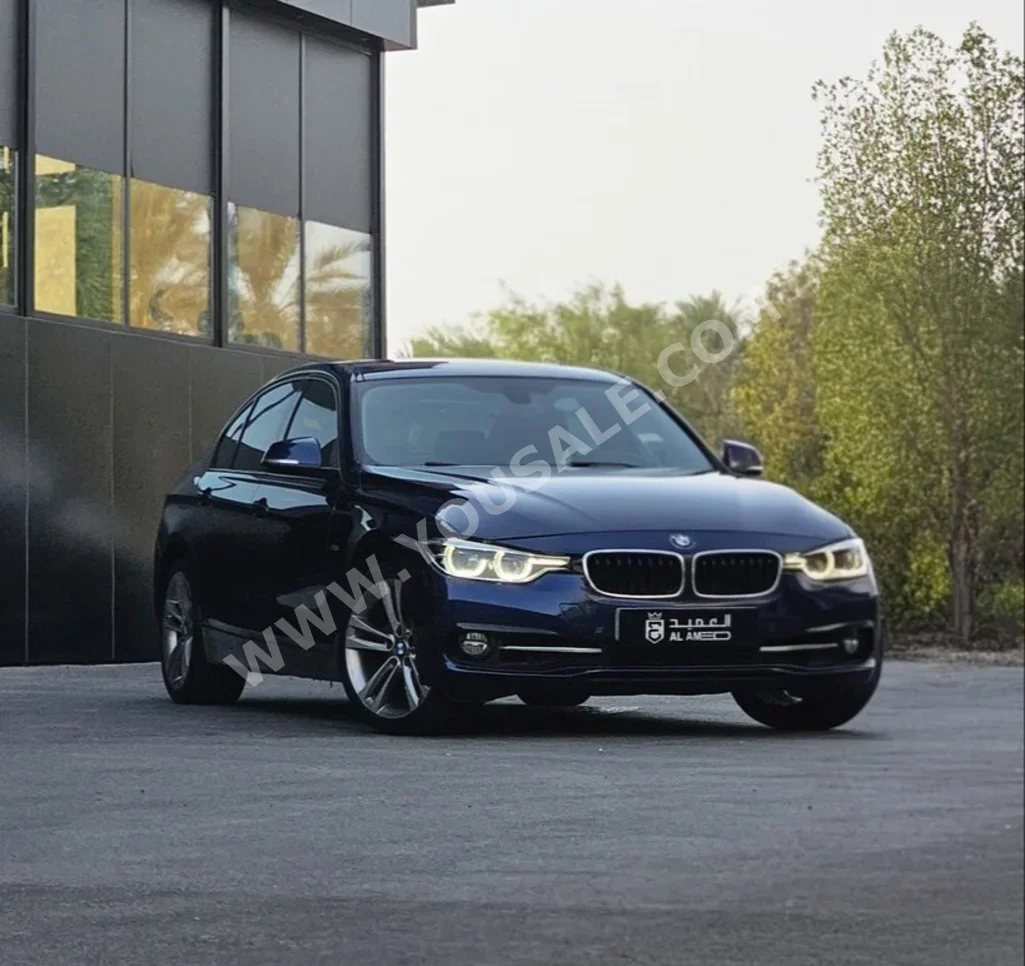 BMW 3-Series 318i 2016 Automatic 66,000 KM 3 Cylinder Sedan Blue