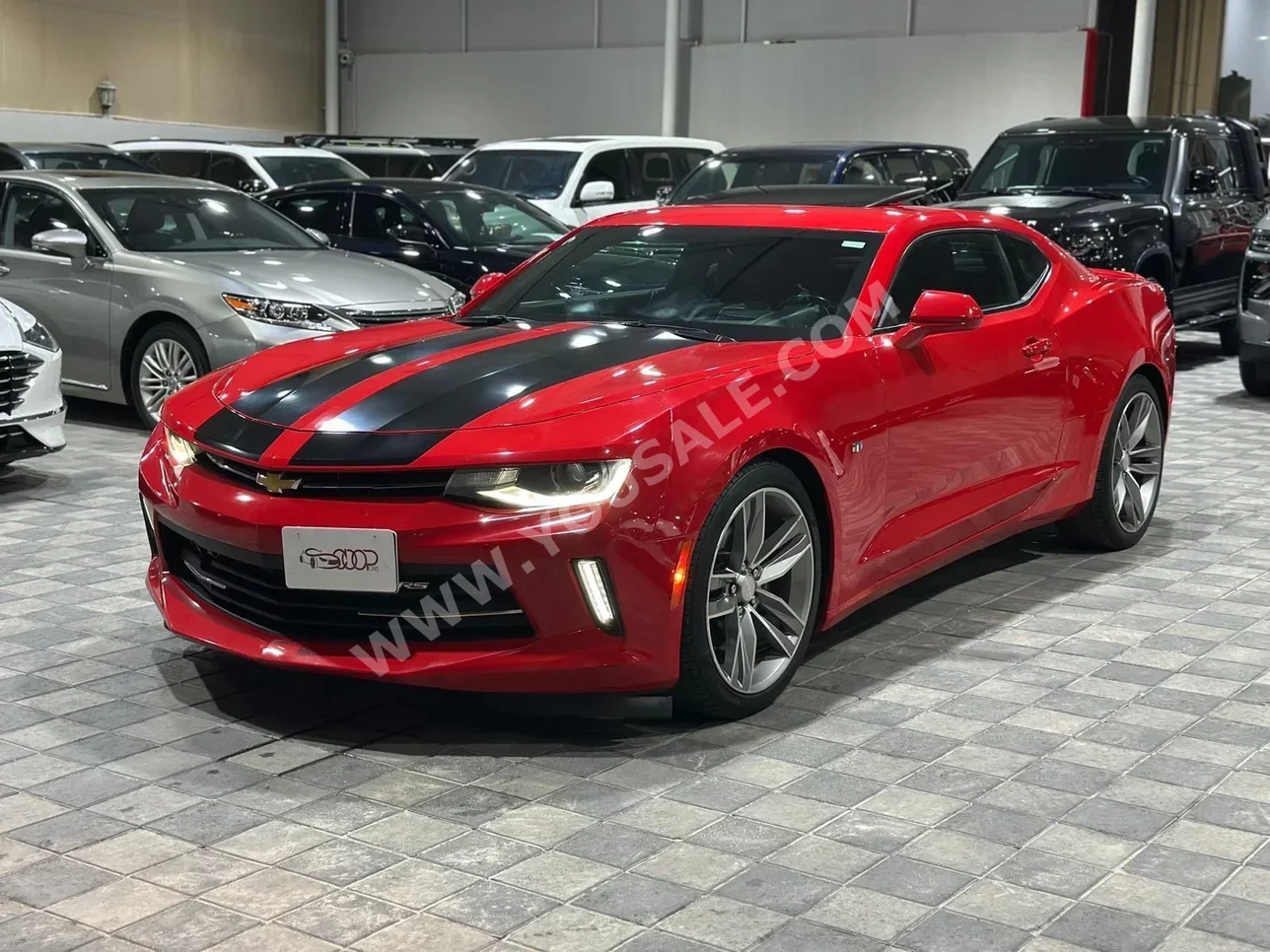 Chevrolet  Camaro  RS  2017  Automatic  139,000 KM  6 Cylinder  Coupe / Sport  Red