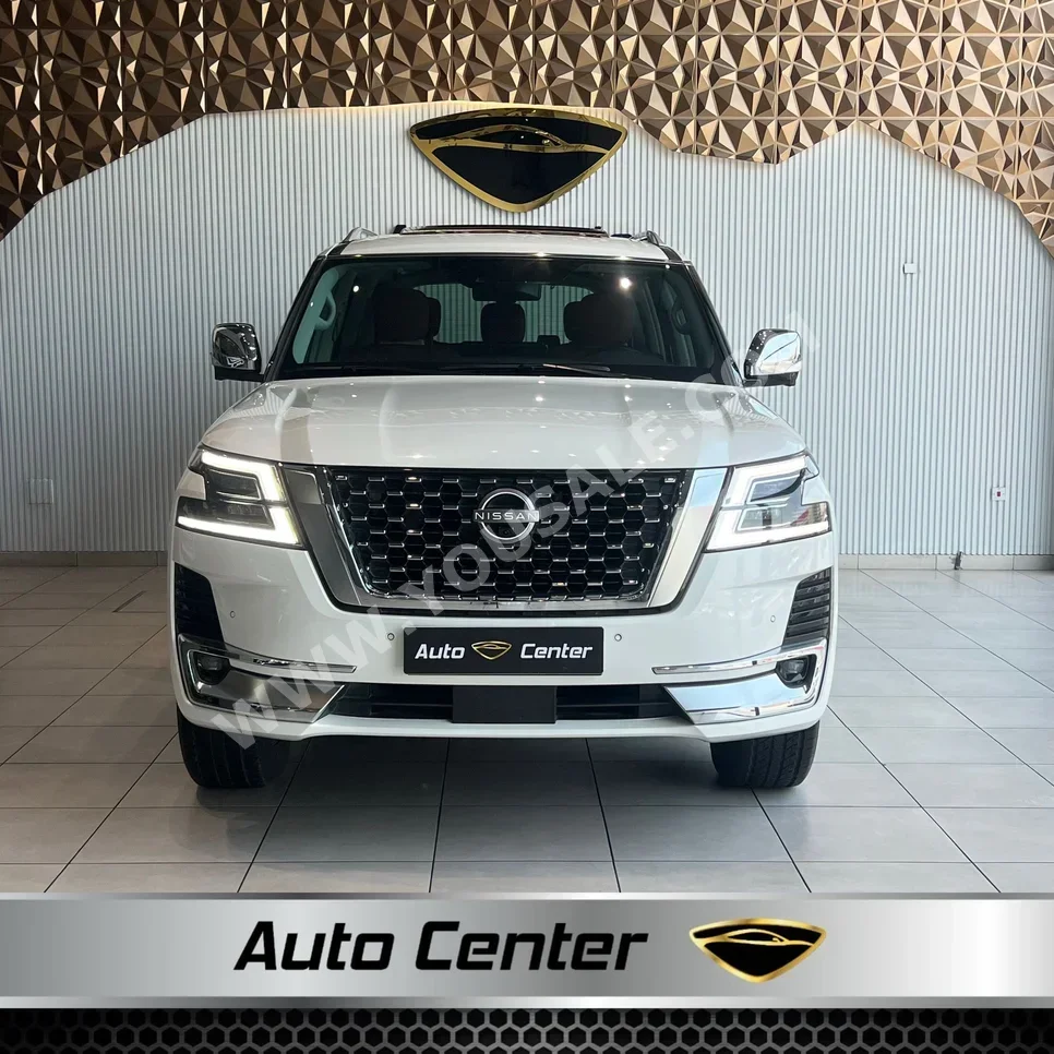 Nissan  Patrol  Platinum  2022  Automatic  27,000 KM  8 Cylinder  SUV  White