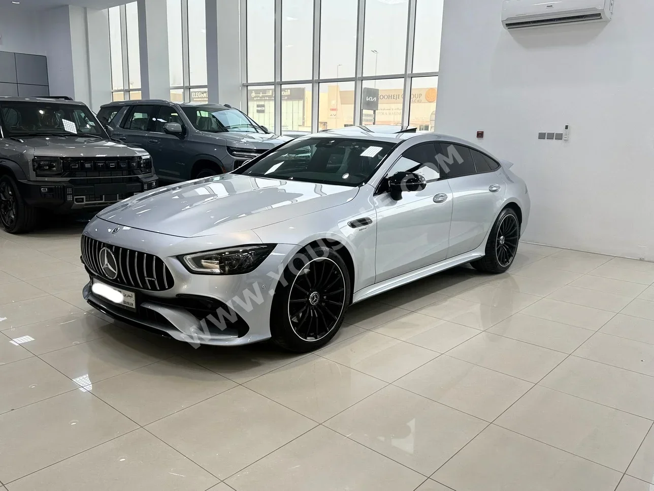 مرسيدس - بنز  جي تي اس  AMG  2021  اتوماتك  26,900 كم  6 سلندر  سيدان  فضي  تحت الضمان