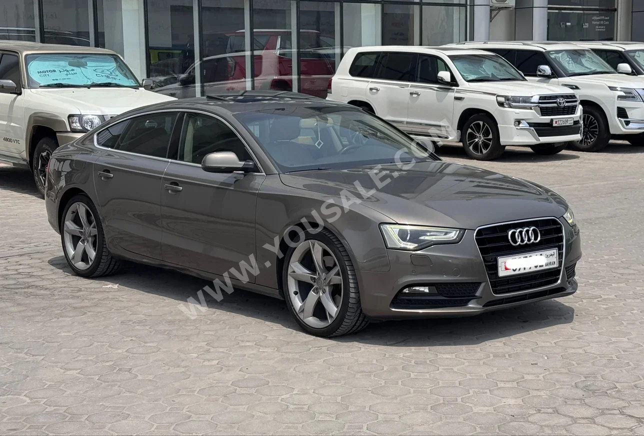 Audi  A5  1.8  2015  Automatic  123,250 KM  4 Cylinder  Sedan  Gray