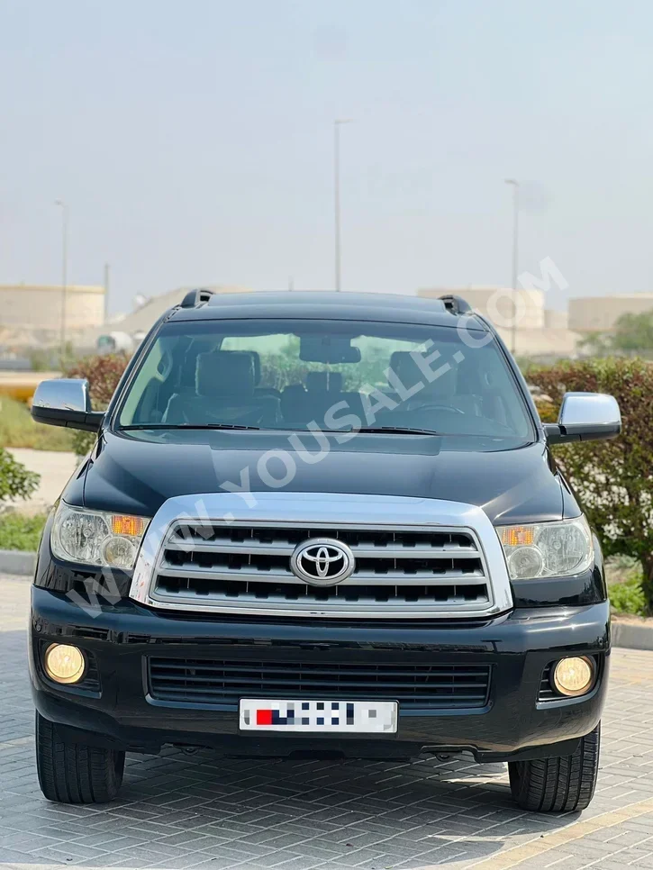 Toyota  Sequoia  Limited  2012  Automatic  212,000 KM  8 Cylinder  SUV  Black