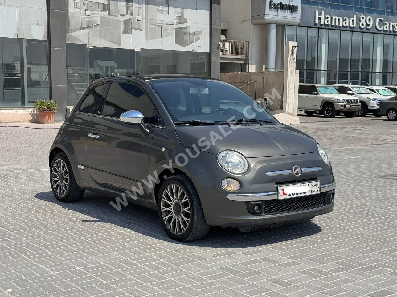 فيات  500  2013  اتوماتك  118,500 كم  4 سلندر  هاتشباك  رمادي