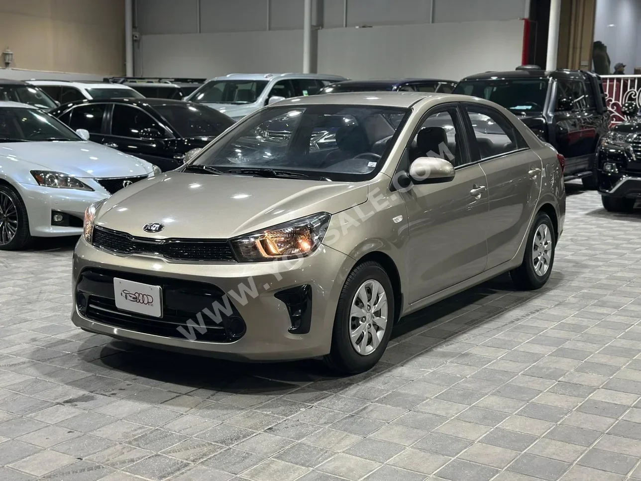 Kia Rio 2020 Automatic 61,000 KM 4 Cylinder Sedan Gold