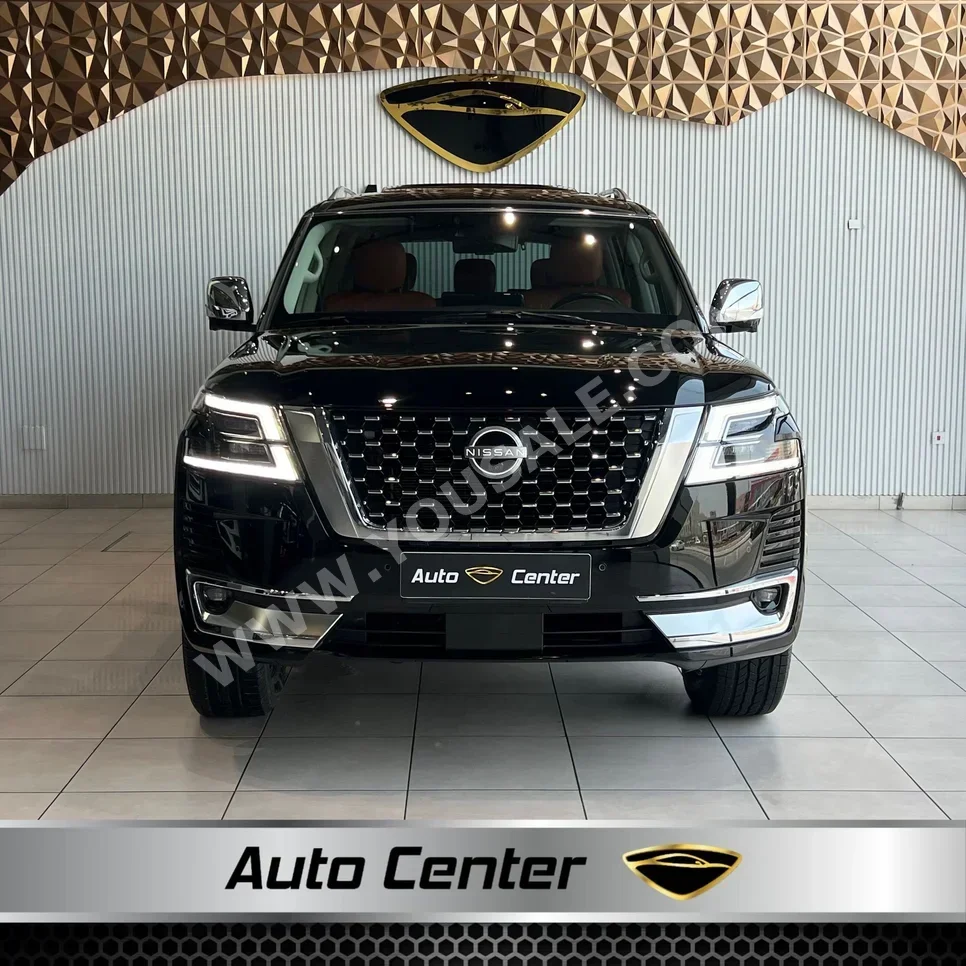 Nissan  Patrol  Platinum  2022  Automatic  70,000 KM  6 Cylinder  SUV  Black