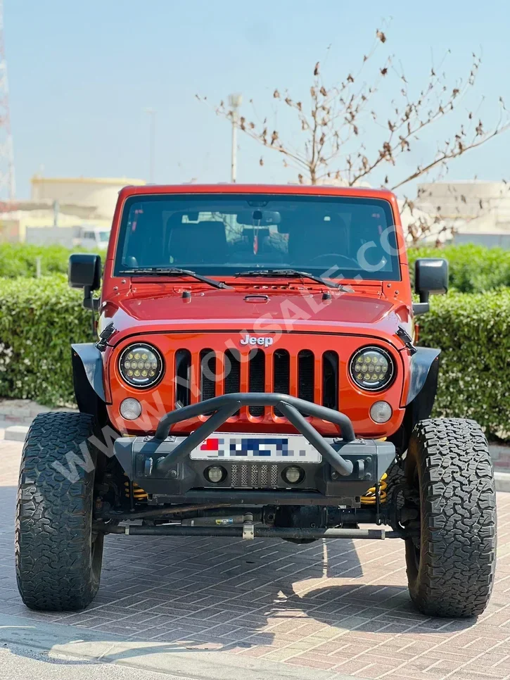 Jeep  Wrangler  Sahara  2014  Manual  200,000 KM  6 Cylinder  SUV  Red