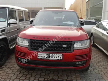 Land Rover  Range Rover  HSE  2015  SUV  Automatic  8  27,000  4WD  Maroon  Gasoline