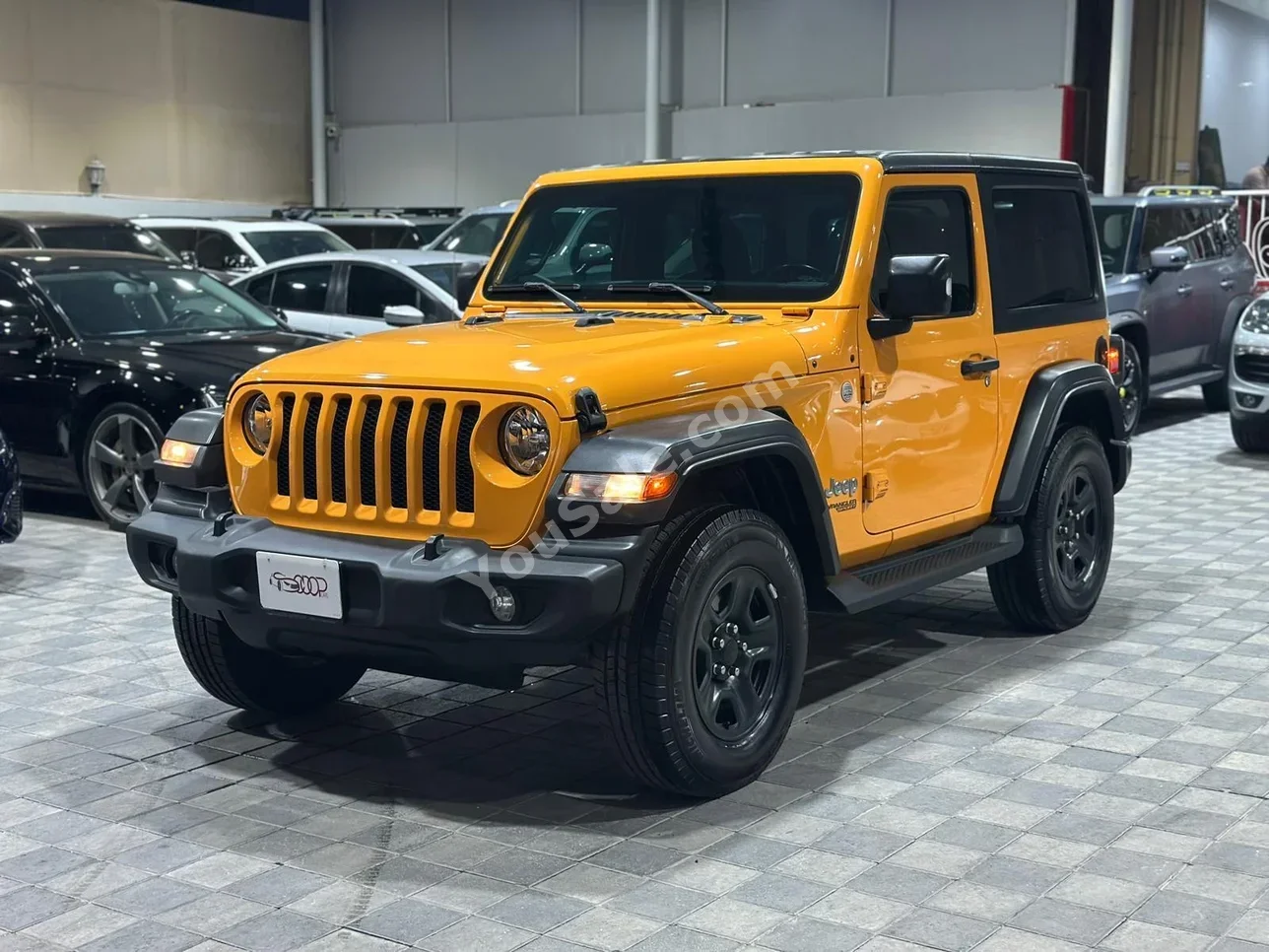 Jeep  Wrangler  Sport  2021  Automatic  60,000 KM  6 Cylinder  SUV  Black & Orange  With Warranty