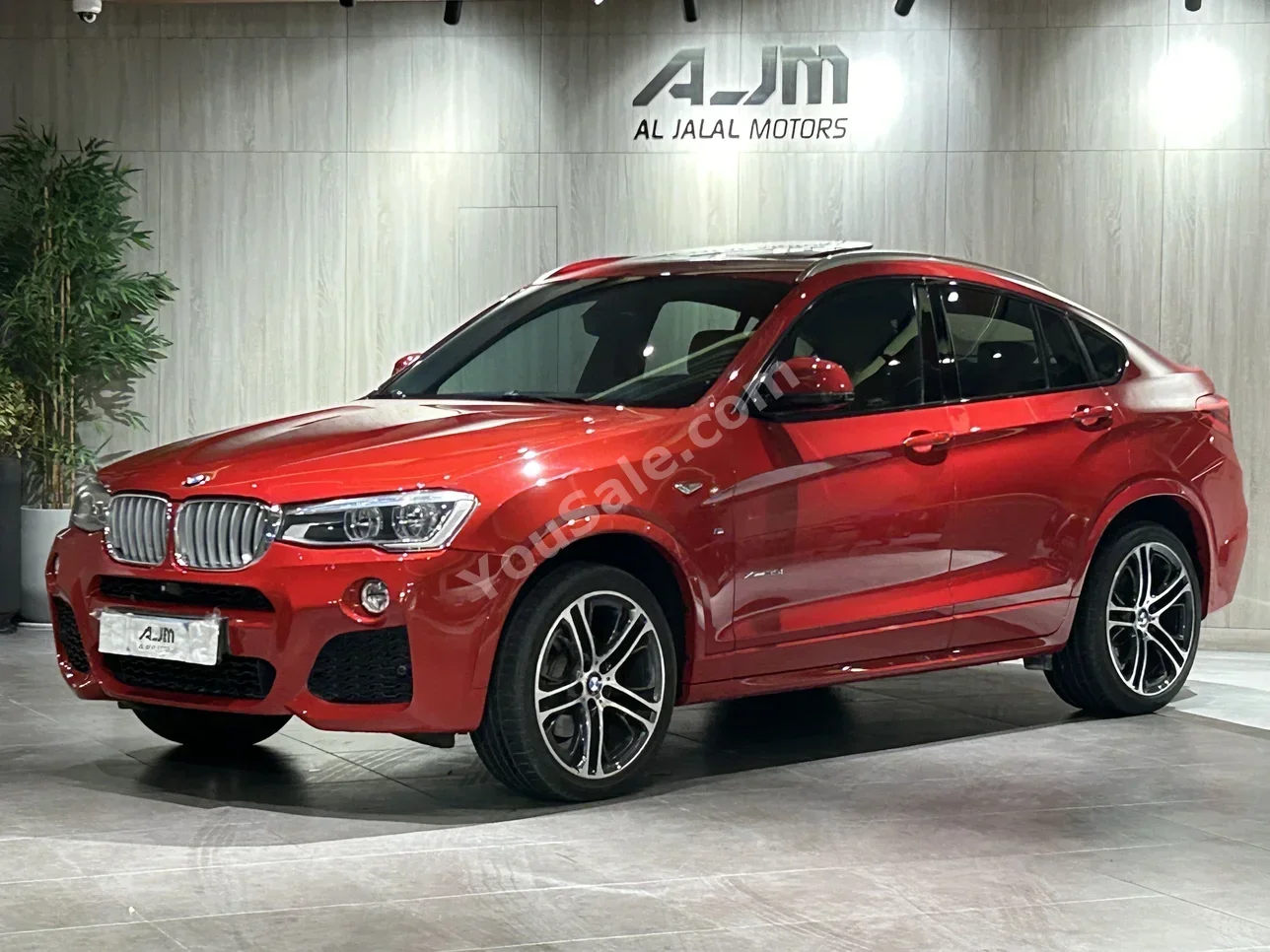 BMW  X-Series  4  2015  Automatic  100,000 KM  6 Cylinder  SUV  Red