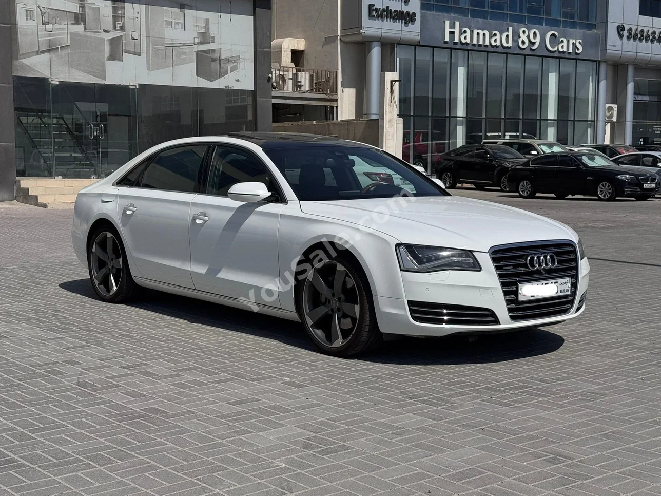 اودي  أي 8  أل  2014  اتوماتك  168,750 كم  6 سلندر  سيدان  أبيض