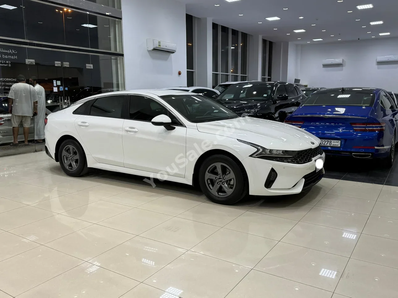 كيا  كيه 5  2021  اتوماتك  66,600 كم  4 سلندر  سيدان  أبيض